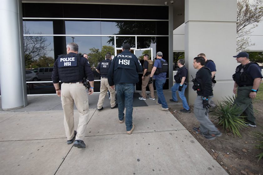 ICE arrests more than 280 Illegals at a Texas business