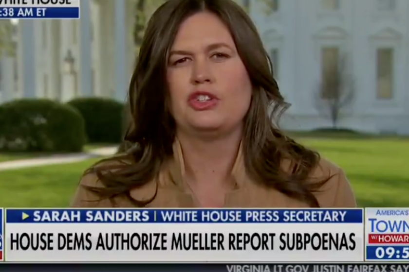 Sarah Huckabee Sanders On Democrats: ‘They’re A Sad Excuse For A Political Party’